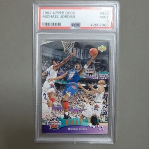 1992 Michael Jordan Upper Deck #425 Card PSA 9